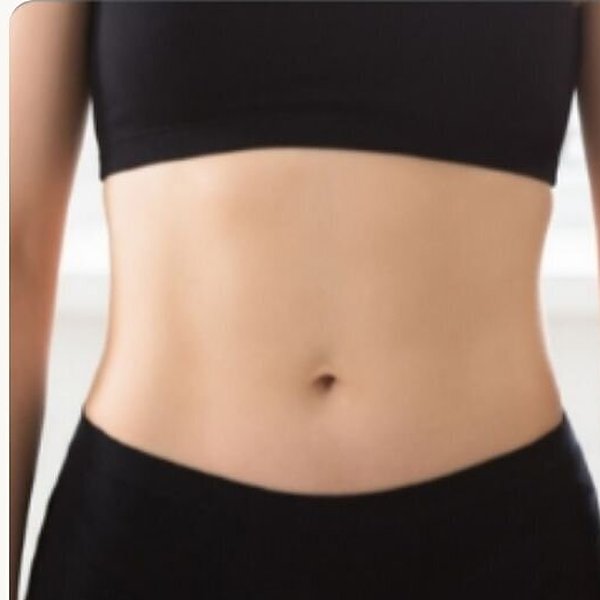 Stomach after 6 sessions of non-invasive body sculpting at Create Anew Skin Studio in Scottsdale